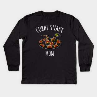 Coral Snake Mom Kids Long Sleeve T-Shirt